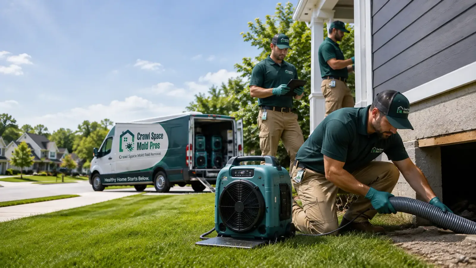 Crawl Space Mold Removal in Carthage, IL